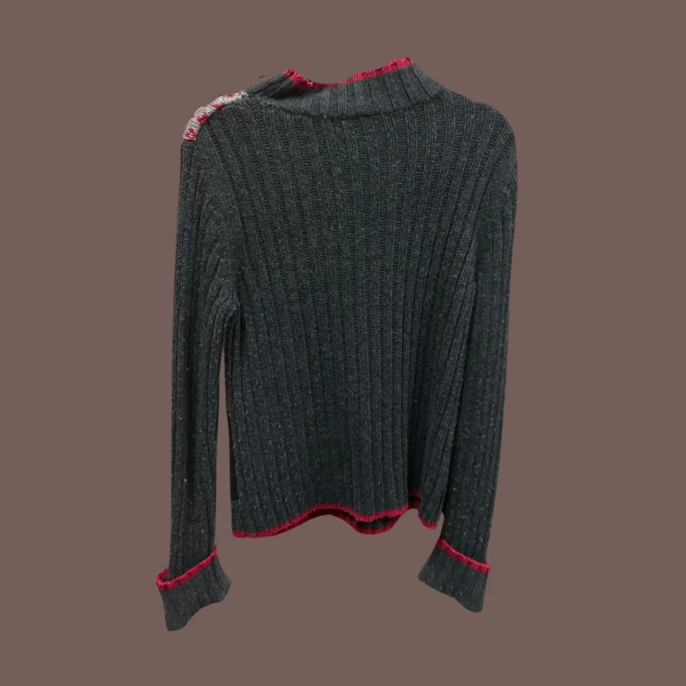 High Sierra Patchwork Sweater | Holiday Multicolor | Size S | Vintage